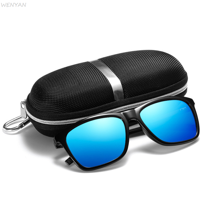 WENYAN XWXX Vintage Aluminum olarized Sunglasses en Class rand Sun glasses ng Lens riing Eyewear For en/Women