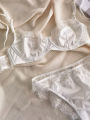Dongzhu Leopard Print Lace Thin Bra Big Boobs Small Anti-Sagging Gathered Bra Pure Desire Temptation Bra. 