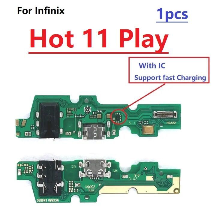 New Charger USB Charging Port Board Dock Plug Socket Jack Connector Flex Cable For Infinix Hot 11 Play