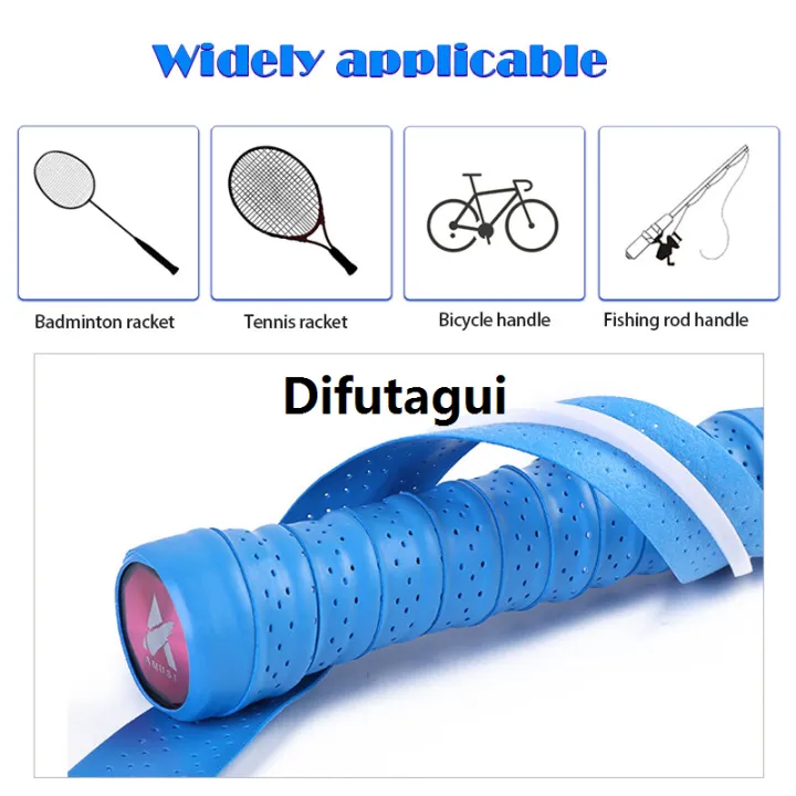 Difutagui%20Badminton%20Racket%20Tape%20Hand%20Glue%20Flat%20Embossed%20Fishing%20Rod%20Grip%20New%20style%20Sweat%20Absorbent%20Non%20Slip%20Sweatband%20Overgrip%20Pembalut%20Raket%20-%20Image%205