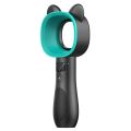 Leafless Fan Portable Handheld Mini Fan Small Personal Fan USB Rechargeable Fan for Home Office Travel Indoors,Black. 