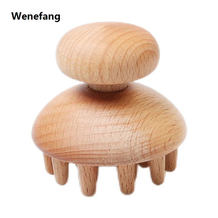 Wenefang%20Wooden%20Massager%20Comb%20Portable%20Hand-Held%20Cellulite%20Reduction%20Relieve%20Tense%20Muscles%20Head%20Scalp%20Massage%20Tool%201pc%20Wood%20Massage%20Brush%20-%20Image%202
