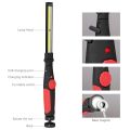OYPFXMI Magnetic Usb Rechargeable Portable Inspection Work Light Cob Flashlight Hook Hanging Lamp Rechargeable Cob Led Slim Worklight For Home Garage Car Emergency（Yellow). 