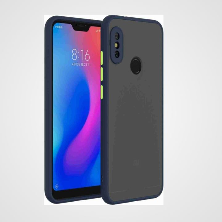 Phone Case Smoke Cover For Mi A2 Shop Mi A2 Case Cover At