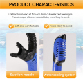 Dry Snorkel Tube Easy Breath Scuba Diving Splash Guard Top Valve B. 