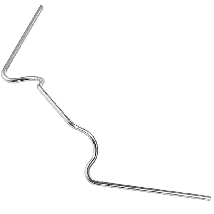 150-Piece Greenhouse Glass Clips Set – 75 W Clips + 75 Z Clips, Stainless Steel, Stormproof For Glass Panels & Multi-Layer Boards, White
