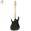 Ibanez Electric Guitar - Black | Ibanez 24 Fret 6 Strings Electric Guitar | Black Gloss Finish Electric Guitar For Beginners. 