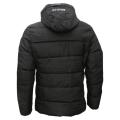 Black Silicon Down Jacket For Men. 