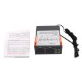 Stc-3008 110-220V Dual Digital Thermostat Temperature Controller For Incubator Thermostat Hygrometer Dehumidifier Humidistat. 
