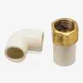White Color CPVC Joint For Pipe and Holder Set of 5. 