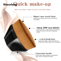 Wenefang Hexagon Makeup Brush Beauty Powder Face Blush Brushes Portable Professional Foundation Brush Large Cosmetics Soft Base Make up. 
