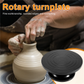 30Cm Pottery Wheel Modelling Platform Sculpting Turntable Model Making Clay Sculpture Tools Round Rotary Turn Plate Pottery Tools Black. 