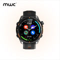 MWC AetherOne Watch Pro | GPS | COMPASS I ALTIMETER I BAROMETER I AI | 1.43" Super Smooth HD AMOLED Display  | Premium Quality | 5ATM Water Resistant | Magnetic Fast Charging  | Bluetooth Calling  | 7 to 10 Days Backup | 100+ Sports Mode | BT 5.3 I Black. 