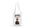 Certified Baddie Printed Cotton–Tote Bag. 