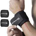 Strauss Wrist Support , Free Size, (Black) Comes in Pair | Durable Neoprene Material Wrist Support Band | Wrist Support Band - 1 Pair. 