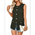 Women's Summer Sweater Vest black S. 