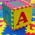 Vylon Large Alphabet ABC Puzzle Floor Playmat – EVA Foam 11″ x 11″ – 26pcs Set. 