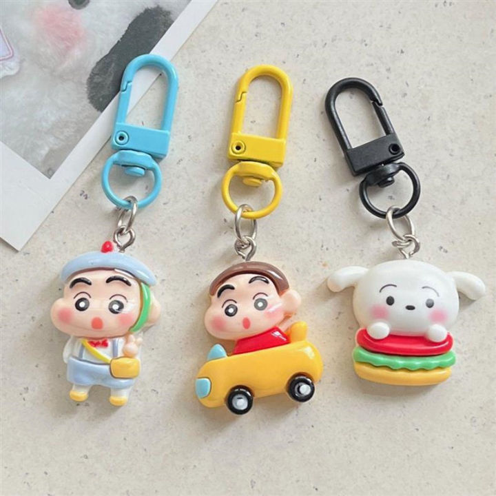 Cartoon%20Crayon%20Xiaoxin%20Keychain%20Bookbag%20Pendant%20Kids%20Backpack%20Charm%20Headphone%20Case%20Accessories%20Creative%20Couple%20Gifts%20-%20Image%202