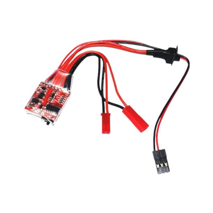 New 30A Micro ESC 1/16 1/18 1/24 Bi-directional Brushed ESC with Brake ...