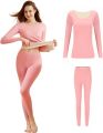 Warm Seamless Full Sleeved Winter Thermal Set For Women. 