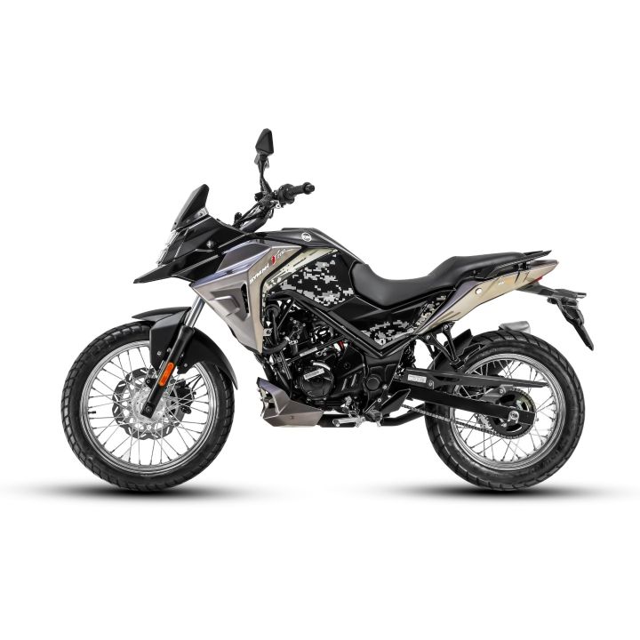 SYM NH T200 Motorcycle Bike Black