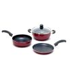 Combo 3 Pieces Non-Stick Induction Based Cookware Set. 