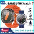 QuepingFashion 2025 New Galaxy Smart Watch 7 Ultra Men AMOLED Screen Multi-Function Sports Fitness Tracker Health Women smart watch for Samsung. 