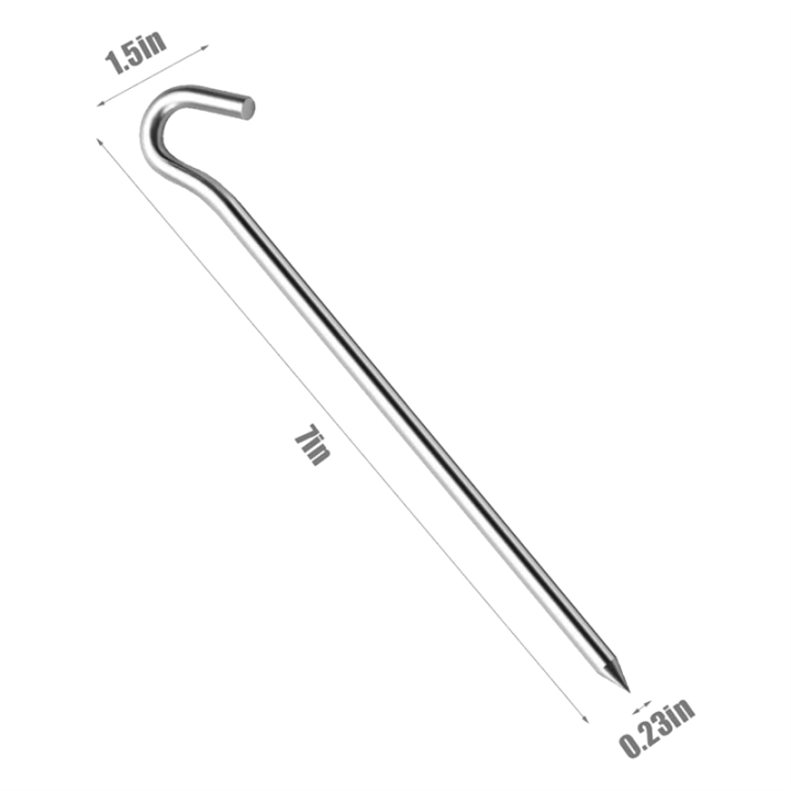 ARELENE%2010PCS%20Tent%20Stakes%20Pegs%20with%20Hooks,%20Camping%20Tent%20Stakes%20for%20Outdoor%20Travel,Ground%20Stakes%20for%20Outdoor%20Camping%20-%20Image%202