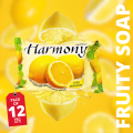 Harmony Fruity Soap Bar with Natural Lemon Extract (75g) (Multipack). 