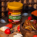 Akbare Khursani - Akbare Lasun Achar (Homemade Whole Akbare Chili and Garlic Pearl Pickle) - 200g - Lotus Products. 