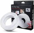 3M Grip tap Double Sided Adhesive Tape,Washable Traceless Gel Tape,Stick to Glass, Metal, Kitchen Cellphone,Pads or Tile Tape. 