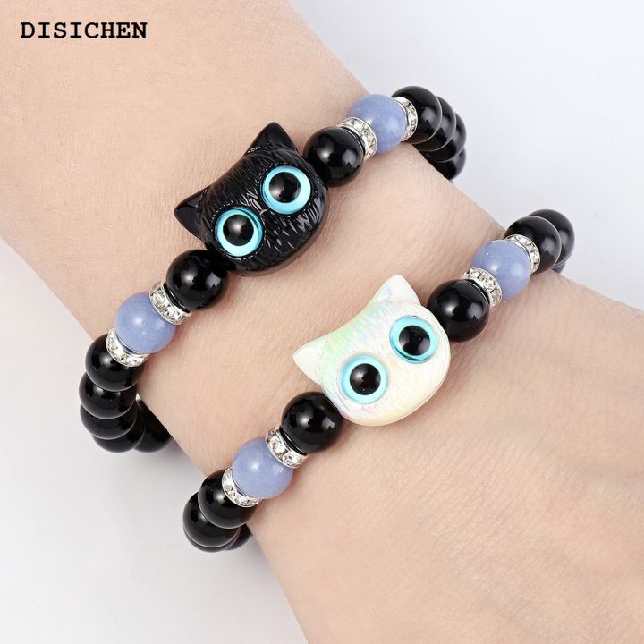 DISICHEN%20Portable%20Cute%20Big%20Eye%20Cat%20Luminous%20Bracelets%20For%20Women%20Cartoon%20Animal%20Pendant%20Beaded%20Hand%20Chain%20Friendship%20Couple%20Bracelet%20Jewelry%20Gift%20-%20Image%206