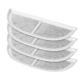 JAERBEE 8PCS Cat Water Fountain Filter Replacement Filters for 3L/105oz Stainless Pet Water Fountain Dog Fountain Filter. 