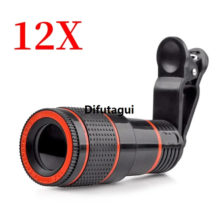 Difutagui%20Lens%20Universal%20Clip%2020X/12X%20Zoom%20Phone%20Camera%20Telephoto%20Lens%20Monocular%20New%20style%20Telescope%20Phone%20Universal%20Optical%20Telescope%20Lens%20Kit%20-%20Image%207