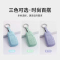 Suitable for Audi A4L key sleeve Q5L car A5 buckle A6L A3 Q3 Q2L Q7 A8 A7L blue q4etron female. 