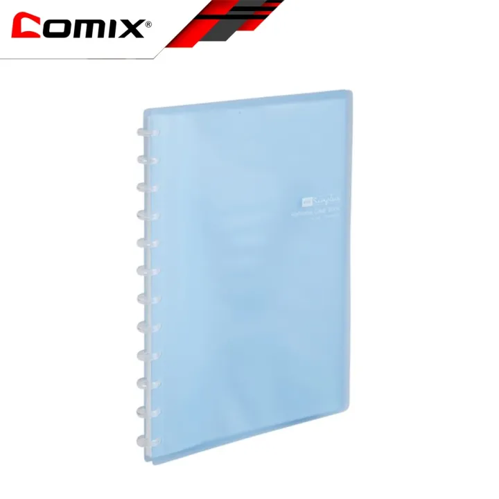 Multi%20Color%20Simplus%20A4%20Refillable%20Clear%20Book%2020%20Pocket%20-%20Image%202