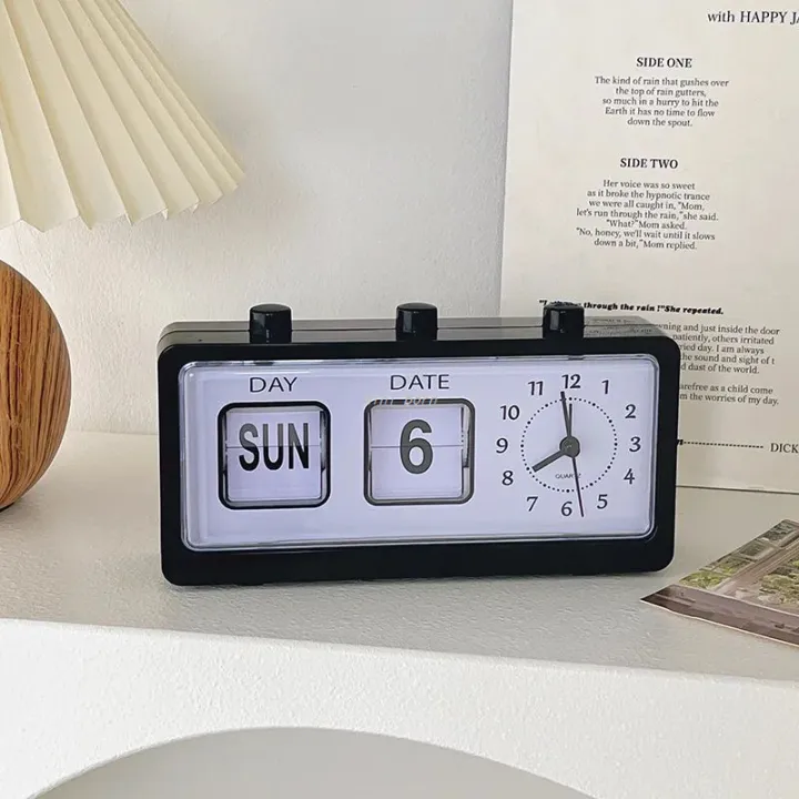 Mini%20Born%20New%20Creative%20Bedrooms%20Alarm%20Clock%20Fun%20Flip%20Mechanical%20Alarm%20CloProfesional%20ck%20Desktop%20Digital%20Calendar%20Clocks%20Retro%20Desk%20Clocks%20Home%20Decor%20-%20Image%207