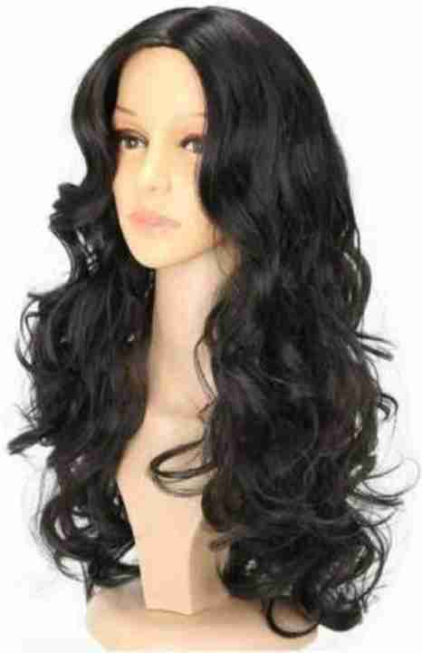 Natural%20black%20curly%20hair%20wig%20Hair%20Extension%20-%20Image%203