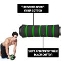 AB Roller With Foam Handles For Core Strengthening Exercise. 