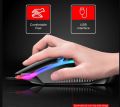 RGB Illuminated Mechanical Gaming Keyboard Mouse Combo with 3D Optical Sensor, Wired USB Connection, Non-Slip Design. 