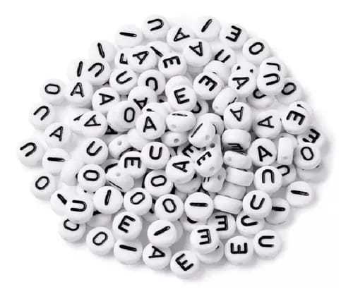 40%20Gram%20Black%20&%20White%20Mixed%20English%20Letter%20Acrylic%20Beads%20Alphabet%20Beads%20for%20Charms%20Bracelet%20Necklace%20For%20Jewelry%C2%A0Making%C2%A0DIY%20-%20Image%205