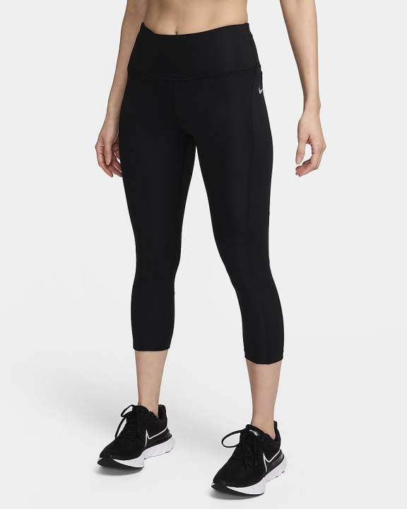 Nike Women's Mid-Rise Crop Leggings For Women CZ9239-010