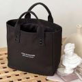 Women's Canvas Handbag Solid Color Women's Casual Large Capacity Travel Bag Creek. 
