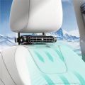 Electric Car Fans for Rear Seat Passenger Portable Headrest Backseat Car Fan with Three Speed Regulation for SUV Black. 