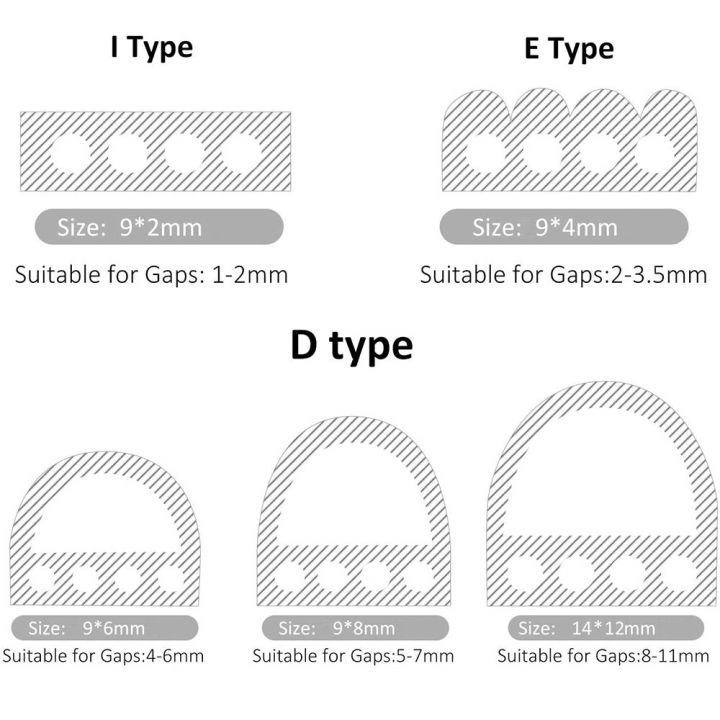 6M%20D/I%20Type%20Self-adhesive%20Silicone%20Rubber%20For%20Door%20Window%20Weather%20Stripping%20Sealing%20Strip%20Draught%20Excluder%20-%20Image%205