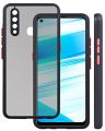 Vivo Z1 Pro Translucent Frosted Smoke Mobile Cover Camera Protection Phone Case - Black. 