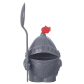 Boiled Egg Cup Holder with A Spoon Fork Included - Knight Design - Kitchen Utensil Decor,Order of the Knights Easy Install Easy to Use. 