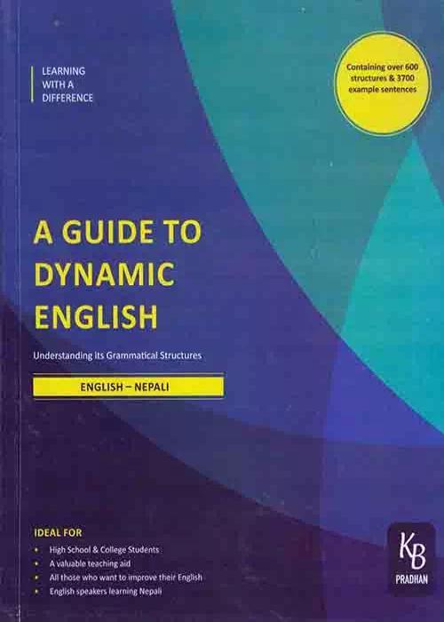 Dynamic English A Guide To Dynamic English - Kb Pradhan | Daraz.com.np