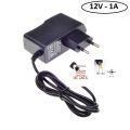 12V 1A Adapter/ Charger AC/DC, SMPS for PC, LCD Monitor, TV, LED Strip, CCTV- 12Volt 1Amp Power Adapter For Gaming Equipment,Piano -Worldwide Adapter AC/DC. 