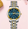 POEDAGAR Fashion Women's Watch New Waterproof Night Glow Double Calendar Watch for Girl. 